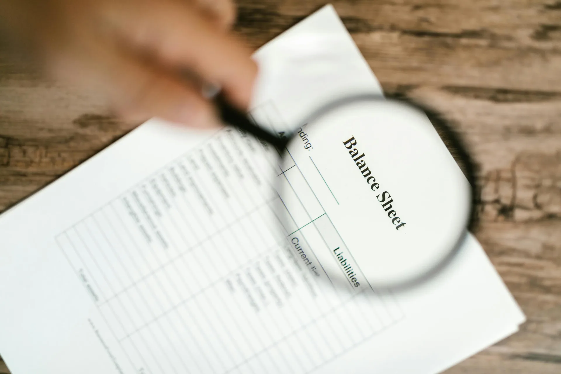 balance sheet overview